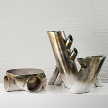 Cargar imagen en el visor de la galería, Tube Sculpture-Raku