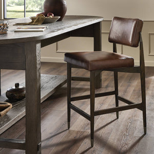 Anton + Counter Stool - Brown