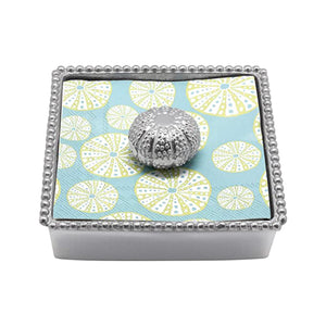 Sea Urchin Beaded Napkin Box