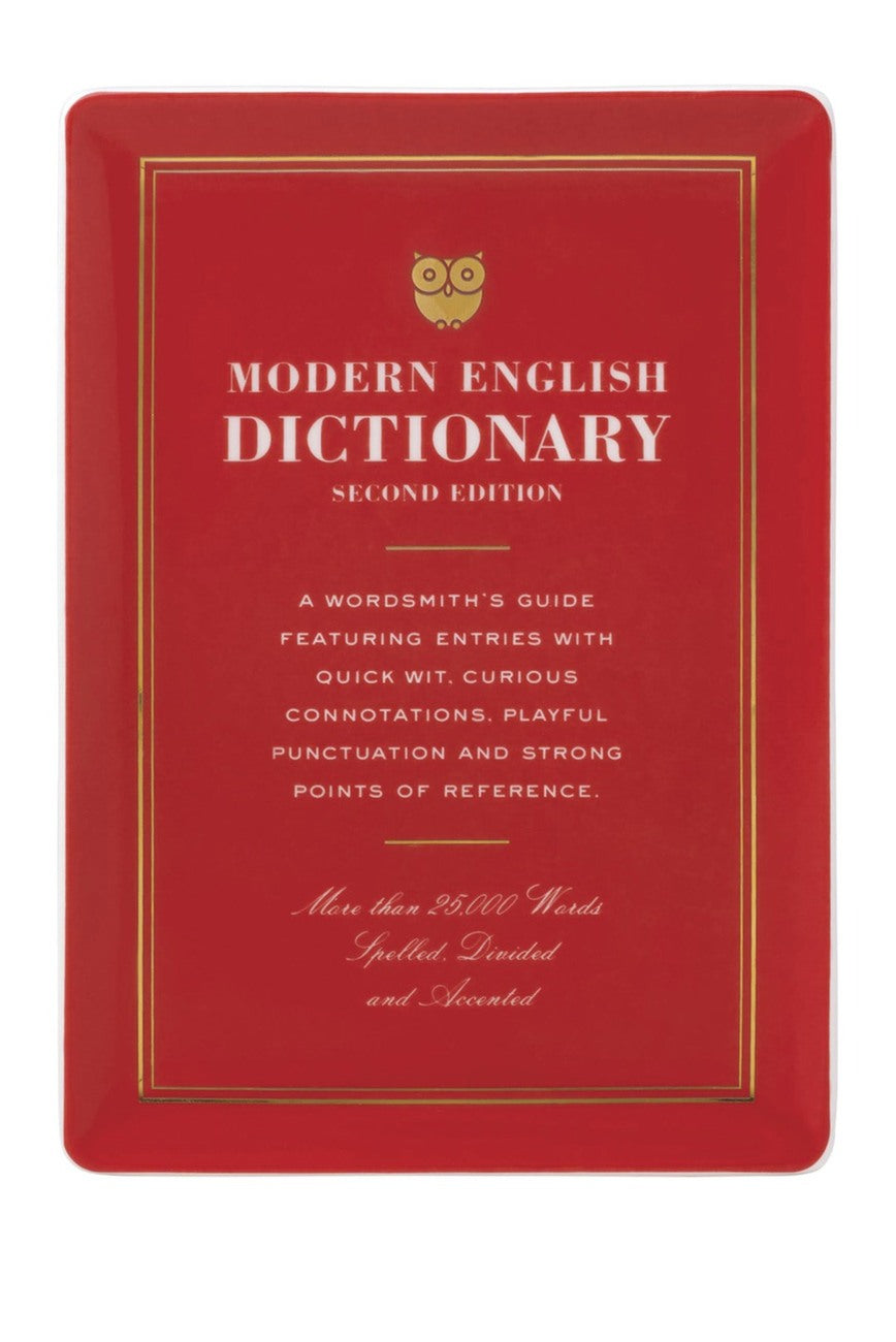 Dictionary Jewelry Tray