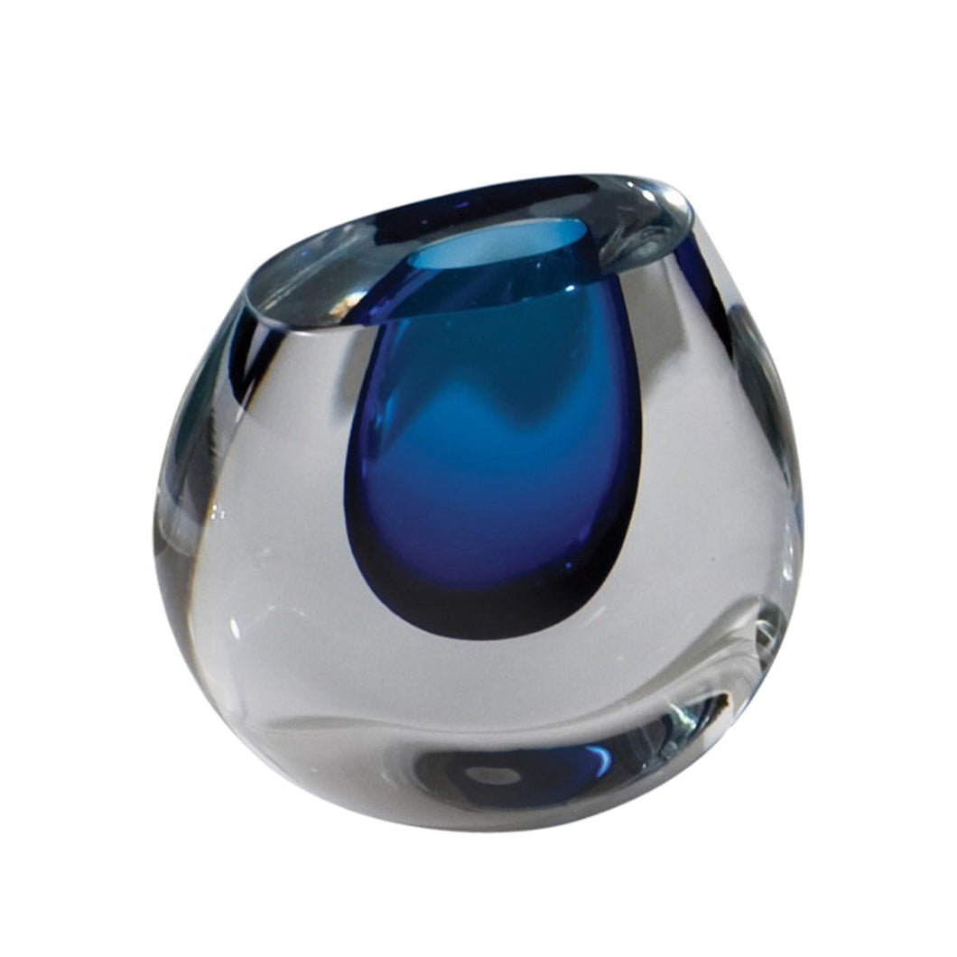 Color Drop Vase-Blueberry