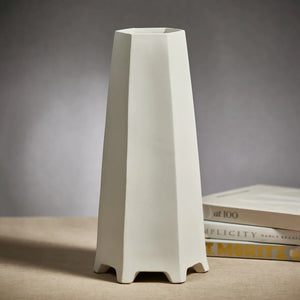 Hoi An Tall Ceramic Vase - White