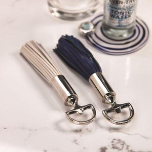 Royal Leather Tassel Bottle Opener