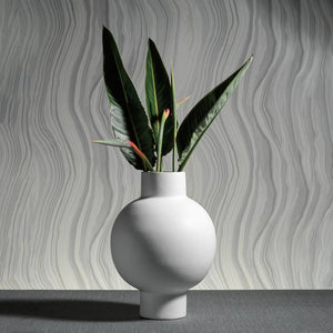 Nora White Stoneware Vase