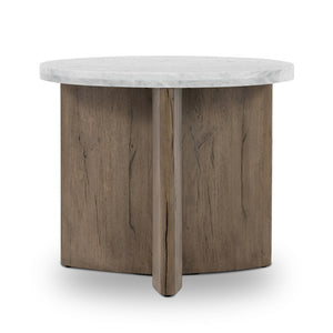 Toli End Table With Marble