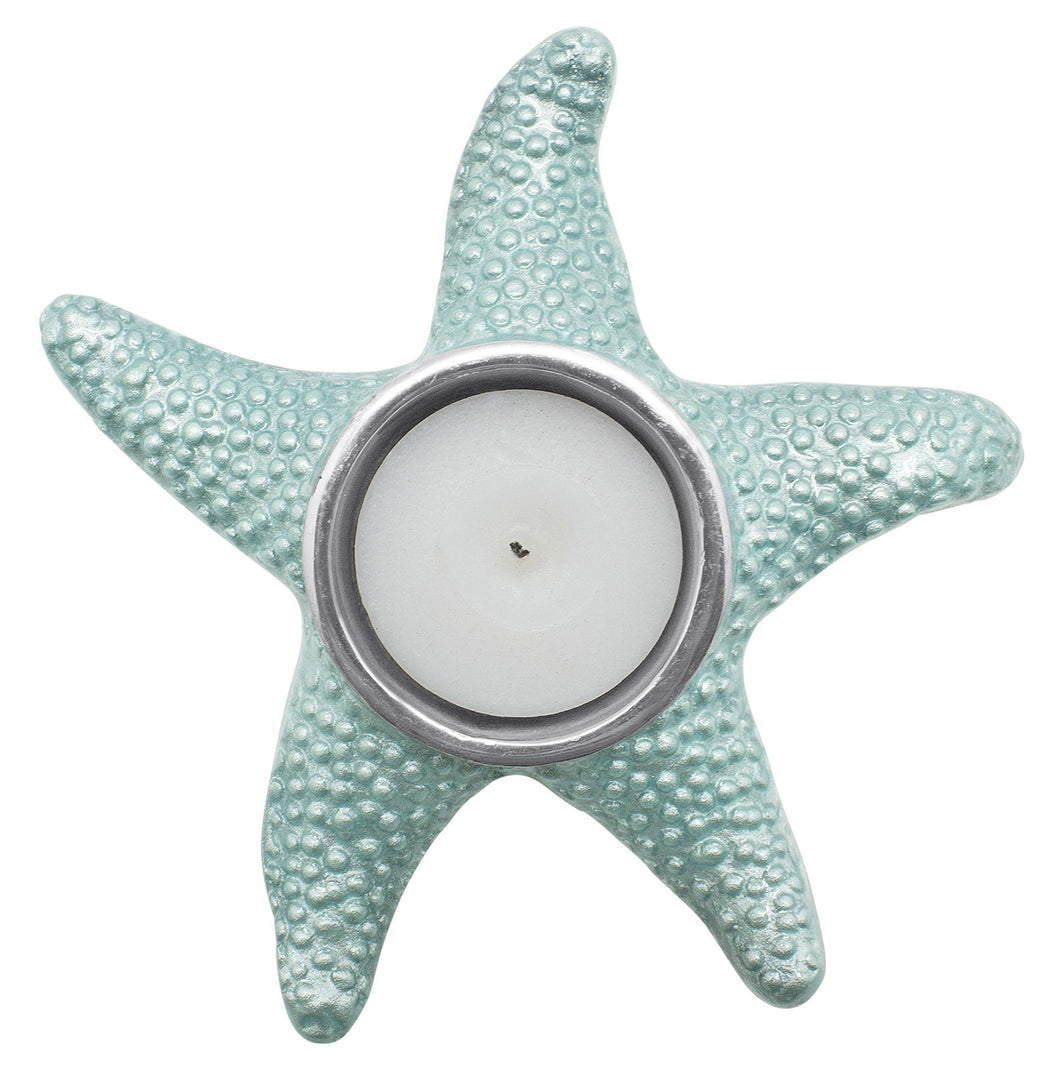 Aqua Starfish Tea Light