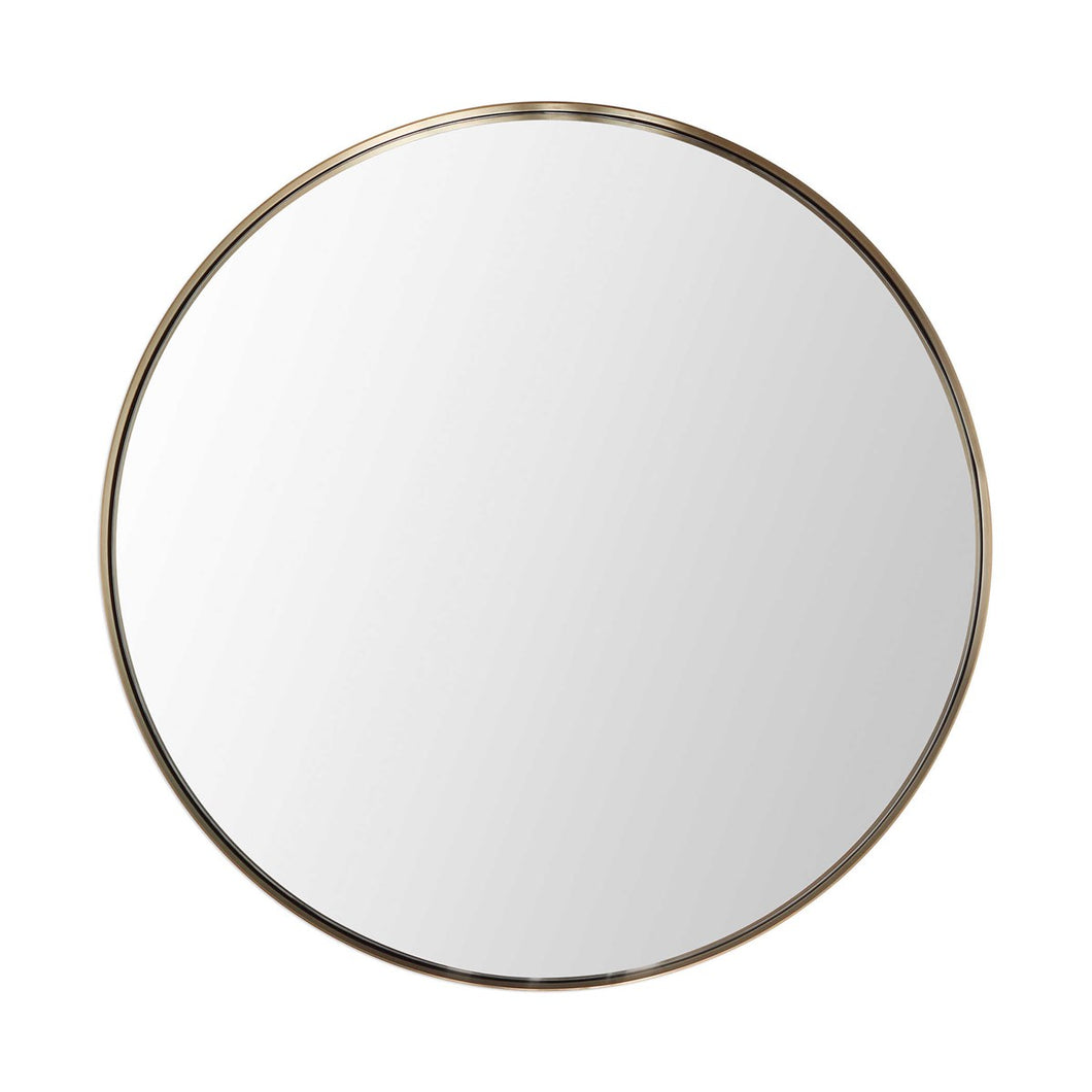 Padria Round Mirror 40 Brass
