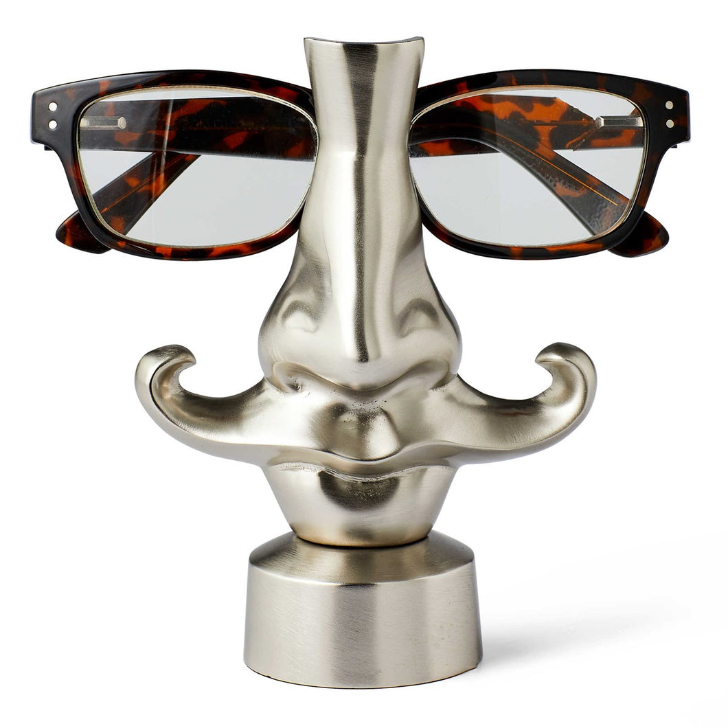 THE EYES HAVE IT HANDLEBAR, ANTIQUE PEWTER