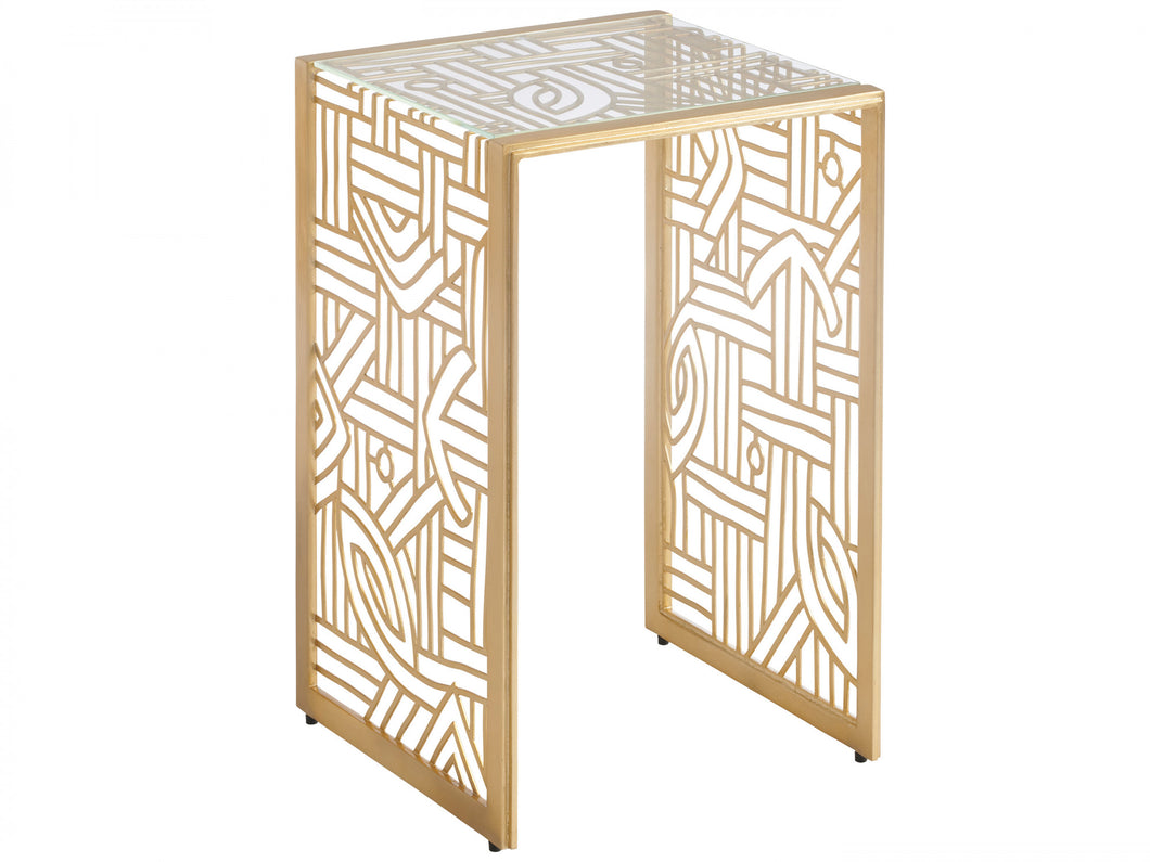 Redford Metal Accent Table
